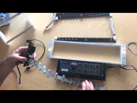 Synthrotek DELUXE PWR Eurorack Power Supply & Power Filtering Distro Boards Demo