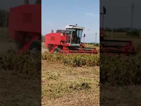 Trebbiatura soia 2020 Laverda M132