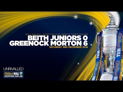 Beith Juniors 0-6 Greenock Morton | William Hill Scottish Cup 2016/17 - Third Round
