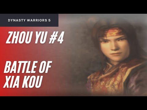 Dynasty Warriors 5 - Zhou Yu Musou Mode Stage 4 | Battle of Xia Kou