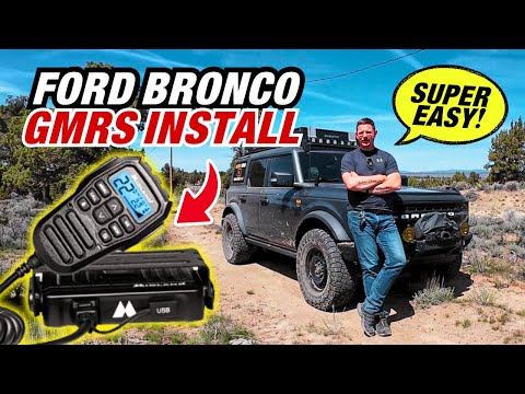 Upgrade Your Bronco | Midland GMRS Radio Installation Tips