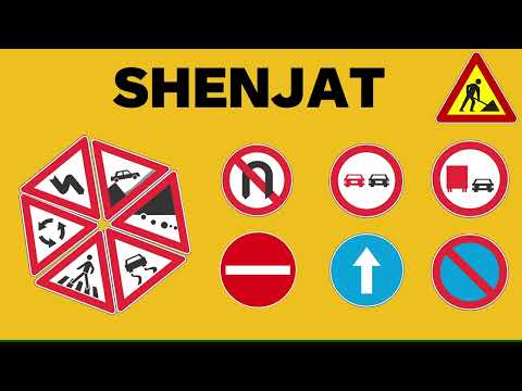 🛑 50 Shenjat 🚦 më të Rëndësishme të Trafikut që Duhet të Dini!