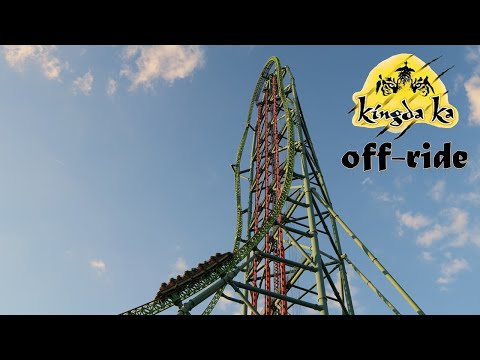 Kingda Ka Off-Ride Footage (2020), Six Flags Great Adventure Intamin Launch Coaster | Non-Copyright