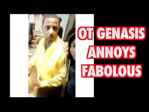OT GENASIS RUNS UP ON FABOLOUS AT THE AIRPORT