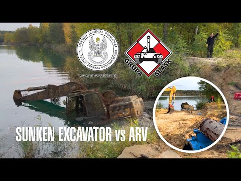 Recovering a Sunken Excavator Using an ARV