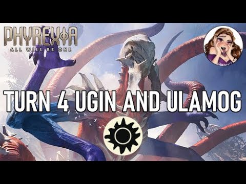 COLORLESS UGIN AND ULAMOG TURN 4 WIN | MTG Historic Phyrexia All Will Be One