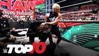 Top 10 Monday Night Raw moments: WWE Top 10 Dec 18