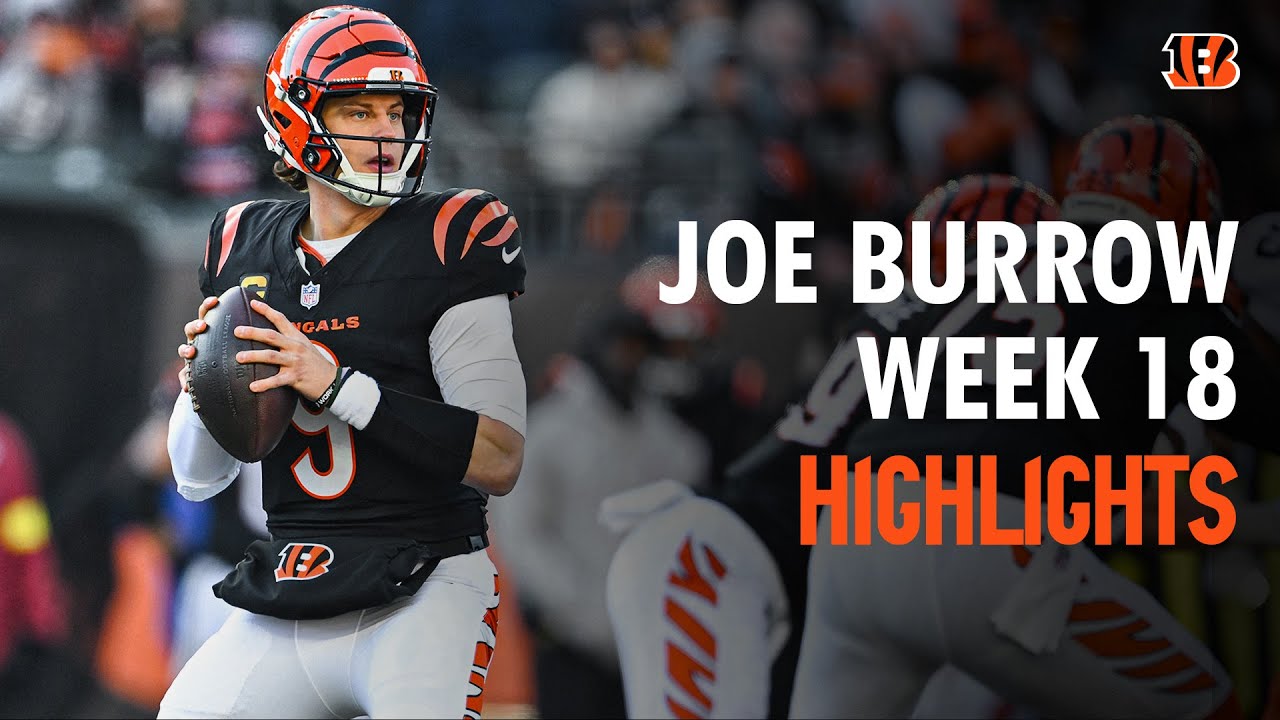 Joe Burrow best plays from 3-TD game vs. Browns | Week 18