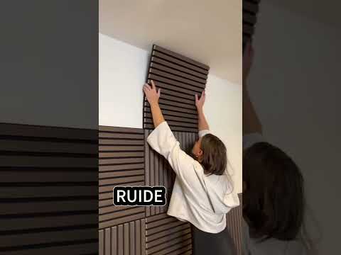 ACOUSTIC WALL PANELS #wallpanel #decoration #woodworking #decor #buildingmaterials #interiordesign