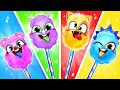 Yummy Cotton Candy Song 😻🌈 | Funny Kids Songs 😻🐨🐰🦁 And Nursery Rhymes by Baby Zoo