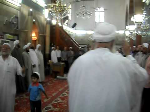 hadra in shaikh al Akbar Muhyi al-Din Ibn al-'Arabi mosque