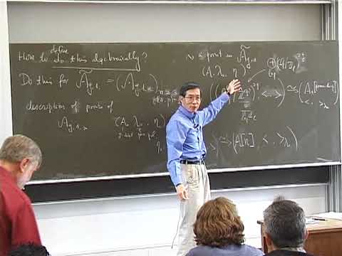 SummerSchool 20060809 1130 Chai - Hilbert modular varieties