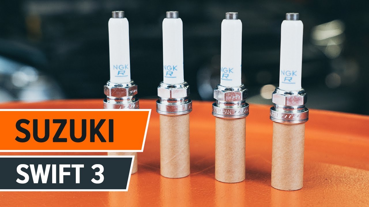 Ako vymeniť zapaľovacie sviečky na Suzuki Swift MK3 – návod na výmenu
