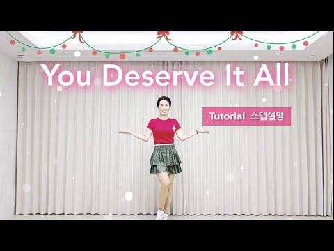 [Tutorial] You Deserve It All Step Instructions / Improver / Line Dance