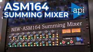 Video thumbnail for Discover the POWER of the API ASM164 Summing Mixer by Mad Steex