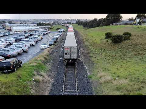 [4K] Pacific National BL29 on the Down Warrnambool freight train - Friday 21st June 2019