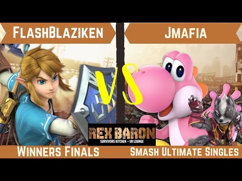 Rex Baron 4 Winners Final - FlashBlaziken (Link) Vs. Jmafia (Wolf, Yoshi)