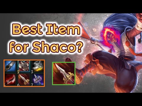 Sanguine Blade - New best Shaco Item? [League of Legends] Full Gameplay - Infernal Shaco