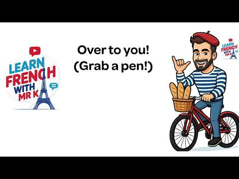 Le futur proche - The near future tense in French - Learn French with Mr K