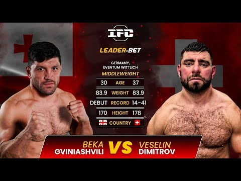 Beka Gviniashvili VS Veselin Dimitrov - IFC 22 - FULL FIGHT