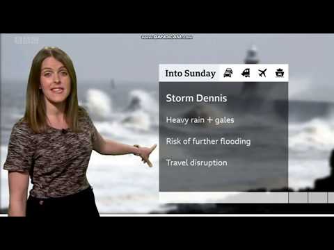 Alex Osbourne BBC One Spotlight weather evening time February 15th 2020 - 60 FPS