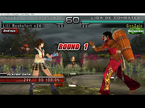 Asuka vs Eddy - TEKKEN DARK RESURRECTION - PPSSPP v1.0