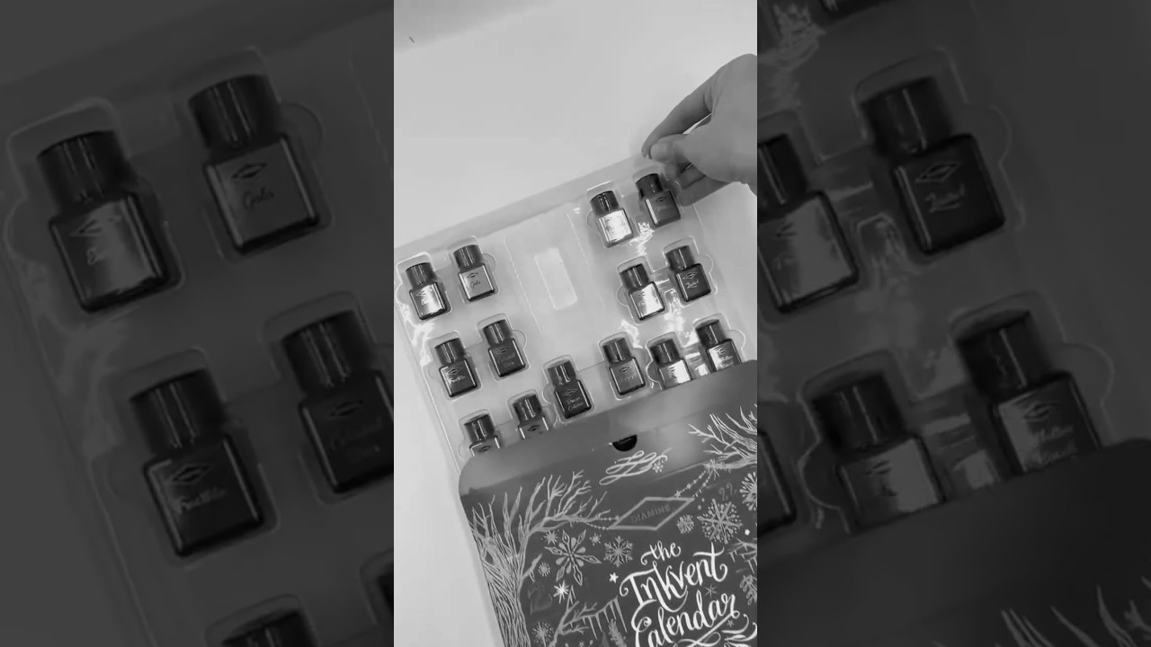 Diamine Inkvent Advent Calendar 2025 Sneak Peak