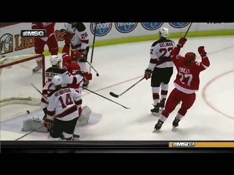 13/14 RS: NJ @ Det Highlights - 3/7/14