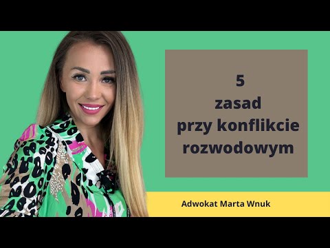 Rozwody z toksykami / narcyzami 🛑- 5 zasad przy konflikcie okołorozwodowym