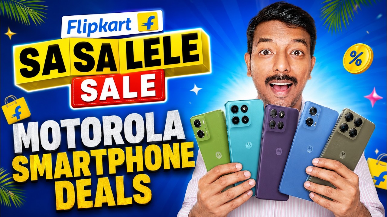 அதிரடி விலை குறைப்பு 🔥 Motorola Smartphone offers 📱 Flipkart SASA LELE Sale