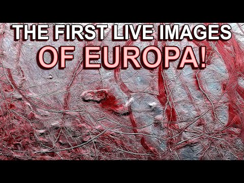 First Real Images of Europa! Shocking Discoveries—What Did We Learn About Jupiter’s Mysterious Moon？