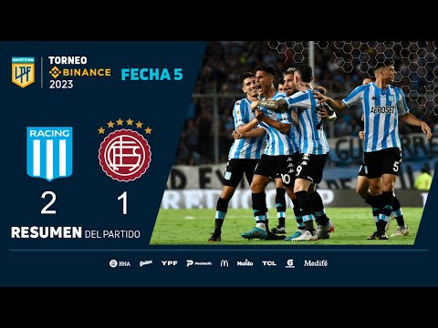 #TorneoBinance 2023 | Fecha 5 | resumen de Racing - Lanús