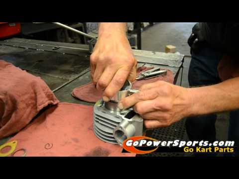 Installing the 150cc Go Kart Engine Rebuild Kit