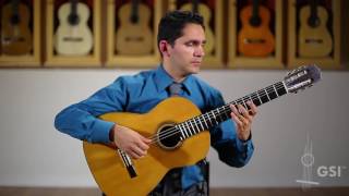 Video thumbnail for 1925 Santos Hernandez - Tavi Jinariu plays Montemayor by Guitar Salon International