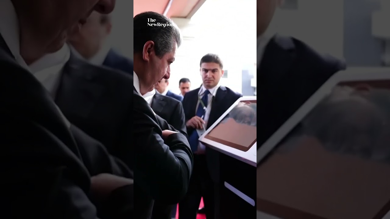 PM Barzani arrives Kurdistan National Prayer Breakfast