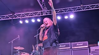 Sebastian Bach (Skid Row) Slave To The Grind Live Bands in Sand Island Lake Illinois August 25 2023
