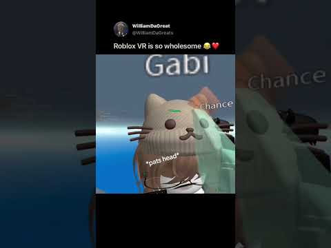 Roblox VR Is So CUTE 😂❤️