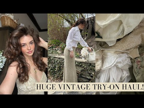 Try-On Vintage haul + Books & chatting about my style!