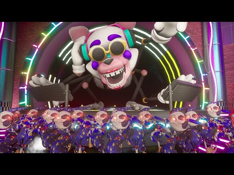 What if MOONDROP Army and DJ MANGLE Team Up to CATCH Gregory? – FNAF Security Breach