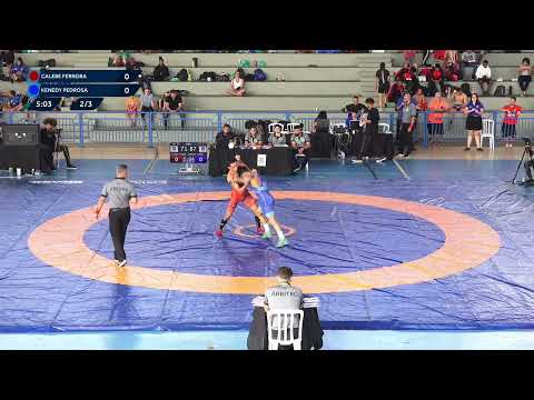 2º CBI Sênior - Final - 67kg Estilo Greco-Romano - Calebe Correa Ferreira x Kenedy Pedrosa