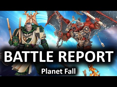 Dark Angels VS Chaos Daemons - 2k 10th Edition Battle Report