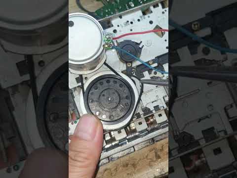 Fix the problem of tangled cassette tapes #tape #repair #restoration