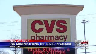CVS administering the coronavirus vaccine