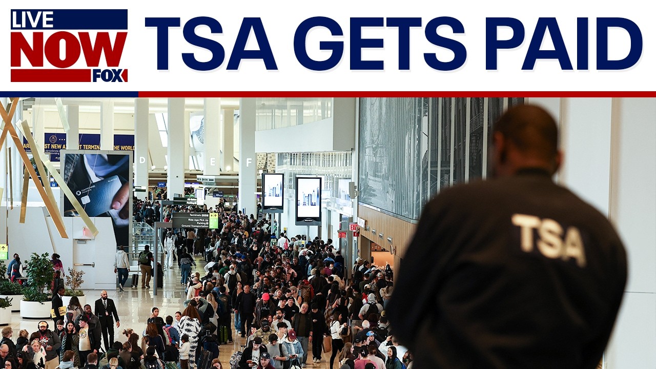 TSA workers begin to get paid amid record-long DHS shutdown