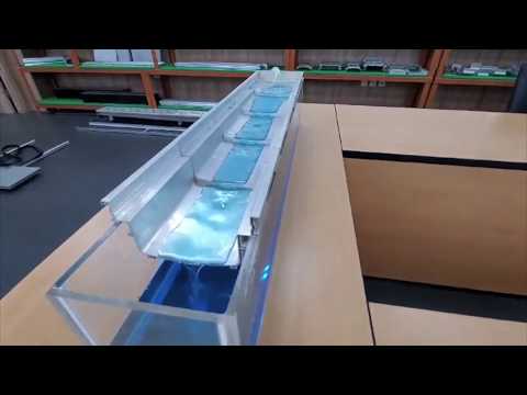 AL트렌치 단차구배 영상