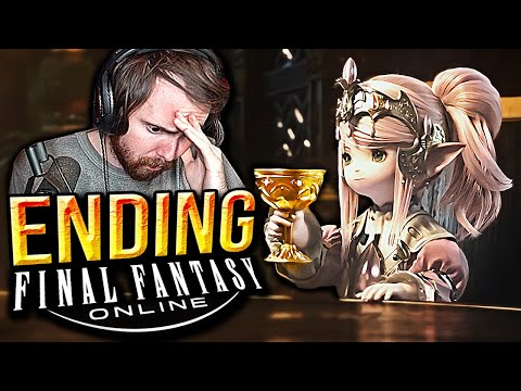 Asmongold Shocked By FFXIV A Realm Reborn ENDING