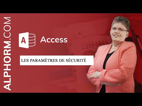 Formation Access 2016 VBA Expert | Les paramètres de sécurité