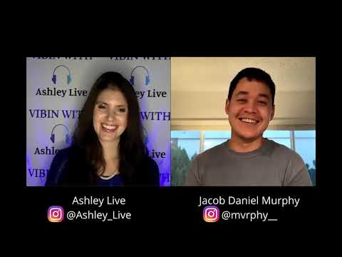 Episode 41 - Vibin With Ashley Live - Featuring Jacob Daniel Murphy from The Voice (Season 18)