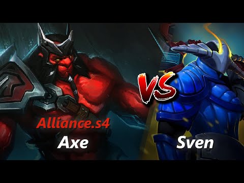 How to Axe offlane vs Sven/Ancient Apparition (feat. s4) | First 10 minutes
