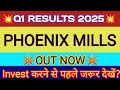 Phoenix Mills Q1 Results 2025 Phoenix Mills Results Phoenix Mills Share Latest News